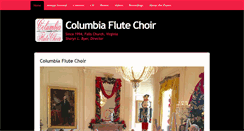 Desktop Screenshot of columbiaflutechoir.org